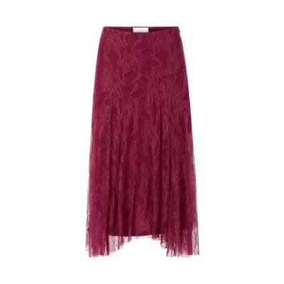 Abbildung von Rich &amp; Royal Alinienrock, Damen, Größe: 42, Ruby glow