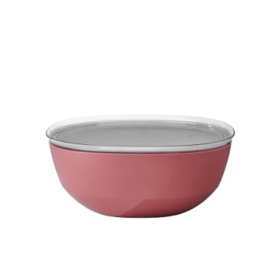 Abbildung von Mepal Servierschale mit Deckel Silueta Spülmaschinen und mikrowellenfest Salatschüssel Tapas Teller Geschirr 5000 ml Vivid mauve