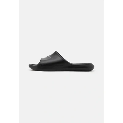 Abbildung von Nike Sportswear Victori ONE Slide Unisex Pantolette flach, Größe: 38.5, Black/university red Hochwertiges lederimitat