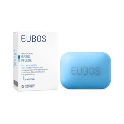 Abbildung von Eubos Fest Waschstück blau, 125 g