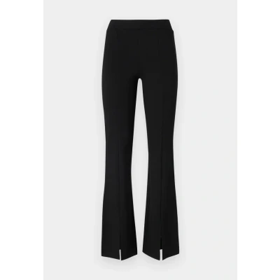 Abbildung von JDY Jdypretty SLIT PANT Stoffhose, Damen, Größe: Lx30, Black