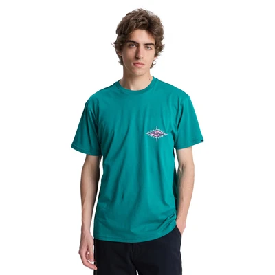 Abbildung von Quiksilver Blast Tshirt print, Größe: XL, Teal