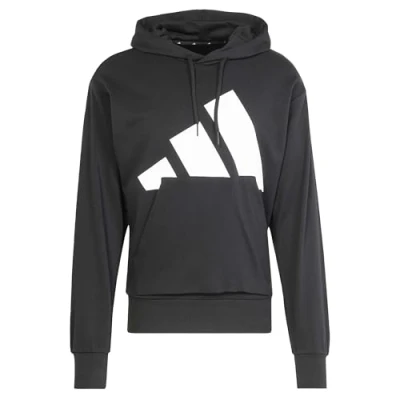 Abbildung von adidas Herren Essentials Big Logo French Terry Hoodie, Black/White, XS