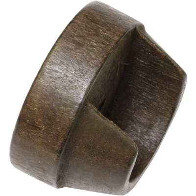 Abbildung von GARDINIA Wandlager für Gardinenstangen mit Ø 28 mm, Inklusive Befestigungsmaterial, Wandmontage, Serie Lugano, Holz, Natur, 2 Stück, Nicht Zutreffend