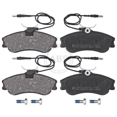 Abbildung von A.B.S. 37016 Bremsbelagsatz mit integriertem Verschleißsensor CITROËN: Berlingo II, Xsara Hatchback, / First I Van