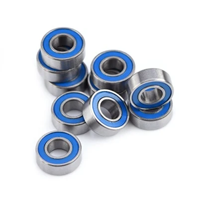 Abbildung von 10 Stücke MR115 2RS Kugellager TOPINCN Stahl Doppel geschirmt Miniaturkugellager Rillenkugellager 5x11x4mm MEHRWEG VERPACKUNG