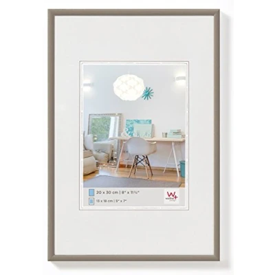 Abbildung von walther design Bilderrahmen stahl 40 x 60 cm New Lifestyle Kunststoffrahmen KV460D
