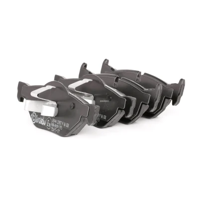 Abbildung von BREMBO P 06 038 Bremsbelagsatz für Verschleißwarnanzeiger vorbereitet mit Kolbenclip ohne Zubehör BMW: X1, 3 Saloon, 1 Coupe kfzteile, mister auto,