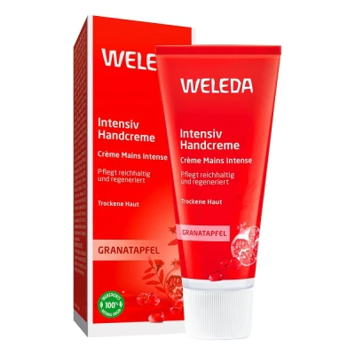 Abbildung von Weleda Pomegranate Nourishing HAND Cream Handcreme, Damen, Größe: 50 ml,