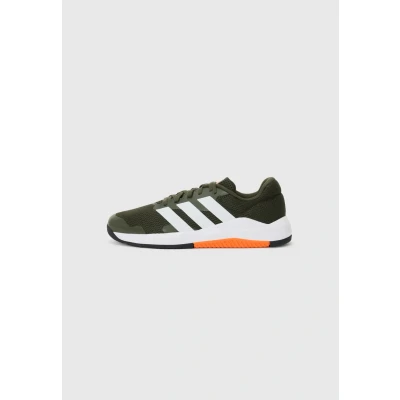 Abbildung von adidas Performance Dropset BASE Trainingsschuh, Herren, Größe: 45 1/3, Night cargo/white/impact orange Schuhe