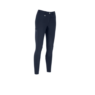 Abbildung von Pikeur Reithose New Lugana McCrown Full Grip Midwaist Night Blue