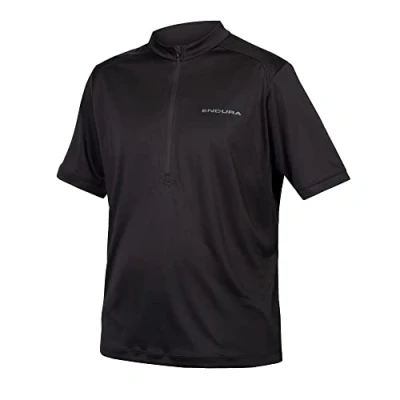 Abbildung von Endura Hummvee Ray II Kurzarm Jersey für Herren, Schwarz, S