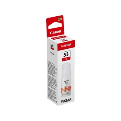 Abbildung von Canon GI 53 R Tinte rot Druckertinte 60ml hohe Reichweite für PIXMA Tintenstrahldrucker ORIGINAL 4717C001