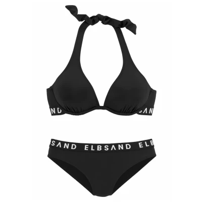 Abbildung von Elbsand Bikini, Damen, Größe: 38xB, Schwarz