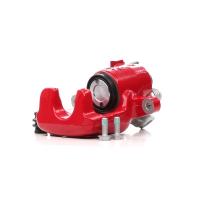 Abbildung von ATE 24.3387 1729.5 Bremssattel Rot Aluminium ohne Halter VOLKSWAGEN: Golf 6, Plus / Crossgolf, Jetta 3, SKODA: Octavia 2 Combi kfzteile, mister