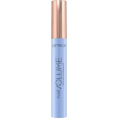 Abbildung von Catrice Pure Volume Mascara Waterproof, Wimperntusche, Nr. 010 Black schwarz, volumengebend, mit Ölen, Wischfest, natürlich, wasserfest, vegan, ohne Parfüm (10ml)