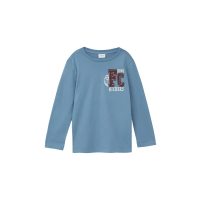 Abbildung von s.Oliver Junior Jungen 2171765 T Shirt Langarm, 5470, 128 134 Plus