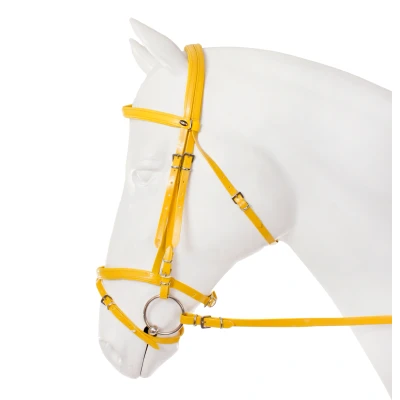 Abbildung von Horka Trense PVC Flashy Gelb Full