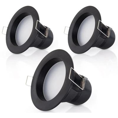 Abbildung von Paco Home Einbauleuchte »Senta«, LED Einbaustrahler Strahler Spotlight Flach 3er Set 3000K