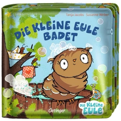 Abbildung von Die kleine Eule badet: Mein Badebuch (Die und ihre Freunde)