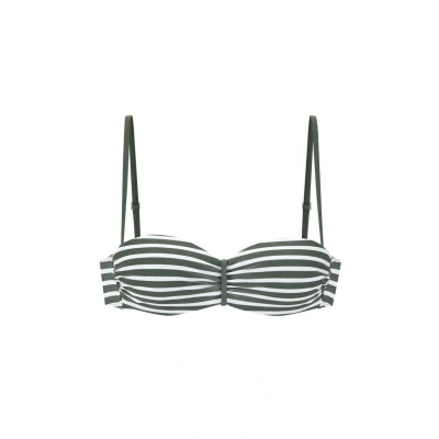 Abbildung von Venice Beach Bikinitop, Damen, Größe: 38xC, Oliv weiß