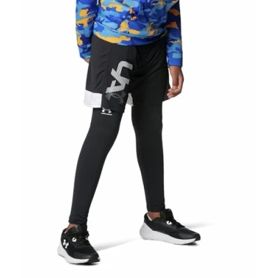 Abbildung von Under Armour Tights für Kinder, Größe: 128, Schwarz