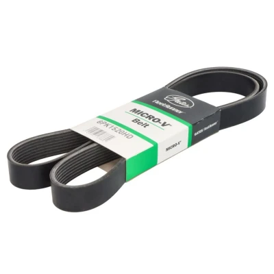 Abbildung von GATES 8PK1520HD Keilrippenriemen 1520 8 Polyester, EPDM (Ethylen Propylen Dien Kautschuk)