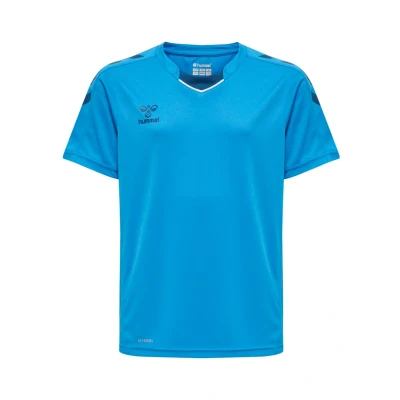 Abbildung von Hummel CORE Sport Tshirt für Kinder, Größe: 116, Blue danube