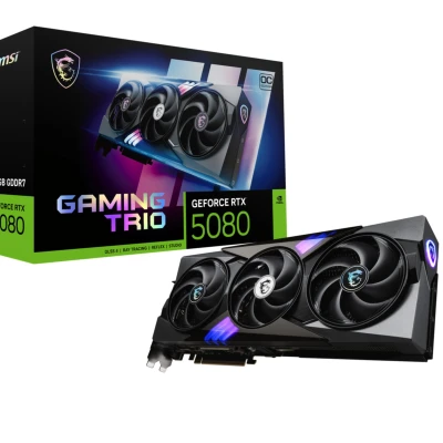 Abbildung von MSI Grafikkarte »GEFORCE RTX 5080 16G GAMING TRIO OC«