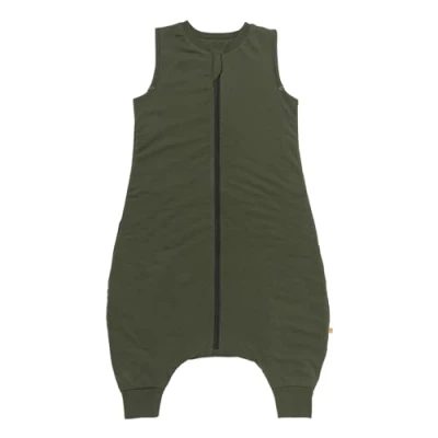 Abbildung von schlummersack Schlafsack mit Füßen Sommer 1 Tog 90 cm dünn Olive Kinder Beinen für eine Körpergröße 100cm