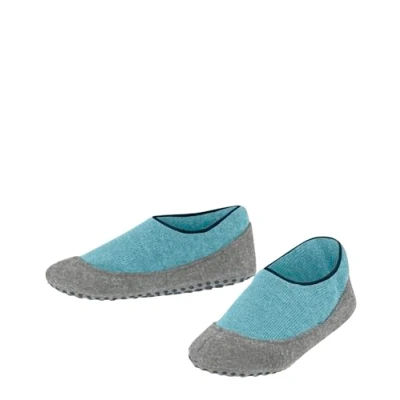 Abbildung von FALKE Unisex Kinder Cosy Slipper K Hp Wolle Rutschhemmende Noppen Stoppersocken, Blau Key Largo 6852, 23/24 EU