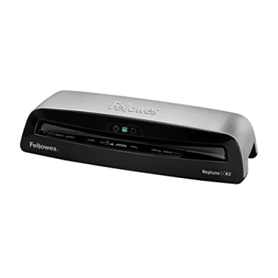 Abbildung von Fellowes Laminiergeraet Neptune 3 A3 5721501 DIN A3, A4, A5, A6, A7, A8, Visiten, Silber Schwarz