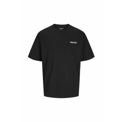 Abbildung von Jack &amp; Jones Ebradley Graphic TEE SS Oneck Tshirt print, Herren, Größe: 3XL, Black
