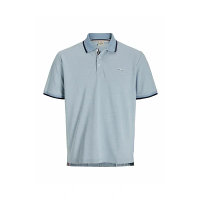 Abbildung von Jack &amp; Jones Premium Poloshirt, Herren, Größe: Small, Ashley blue