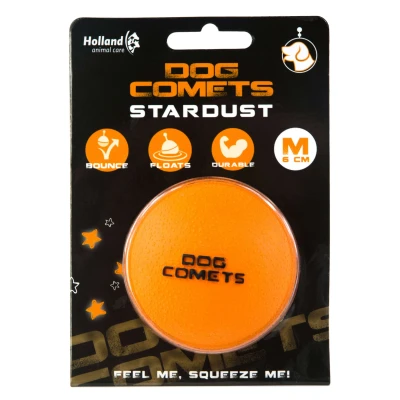 Abbildung von Dog Comets Ball Stardust Orange 6cm