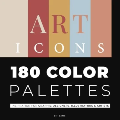 Abbildung von ART ICONS 180 color Palettes: Inspiration for Graphic Designers, Illustrators and Artists palette book