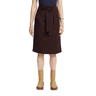 Abbildung von Esprit Collection Alinienrock, Damen, Größe: 38, Dark brown