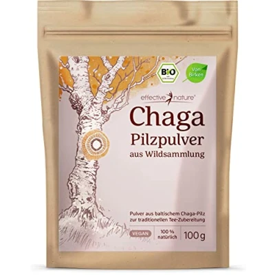 Abbildung von Chaga Pilz Pulver Bio 100g Aus Wildsammlung Für Tee in Qualität und weitere Anwendungen Estland