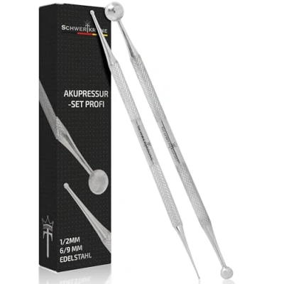 Abbildung von Schwertkrone Akupressurstift Narbensticks Akupressur Set Stab Stäbchen 1 + 2 mm / 6 9 Akupunkturstäbchen