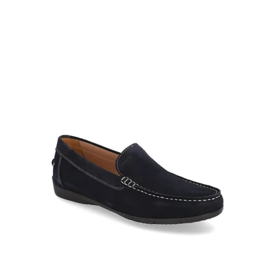 Abbildung von Geox Siron Slipper, Herren, Größe: 45, Marine Schuhe