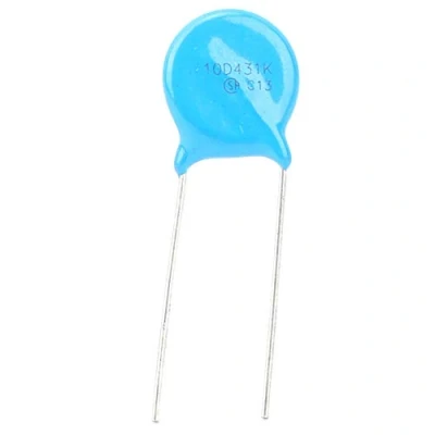 Abbildung von 50 Stücke Varistoren Inline 10D431K 10D 431K 10mm Durchmesser Elektronische Fun Kit 430 V Widerstandskondensator Set
