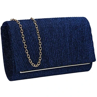 Abbildung von SwankySwans Damen Amy Clutch Tasche, königsblau