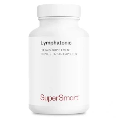 Abbildung von Supersmart Lymphatonic 20 mg Melilotus Officinalis Extrakt standardisiert 18% Cumarin Schwellungslinderndes &amp; entzündungshemmendes Nahrungsergänzungsmittel Nicht GVO 120 vegetarische Kapseln