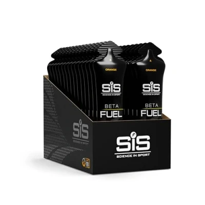Abbildung von Science in Sport BETA Fuel Dual Source Gel 30 x 60ml Orange Energiereiches Kohlenhydrate mit 40g Leicht verdauliches Energy für optimale Leistung