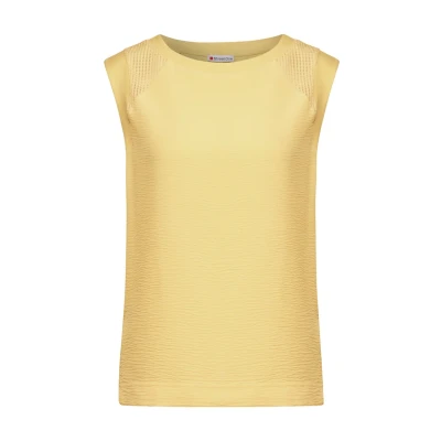 Abbildung von Street One MIT MESH Bluse, Damen, Größe: 42, Gelb