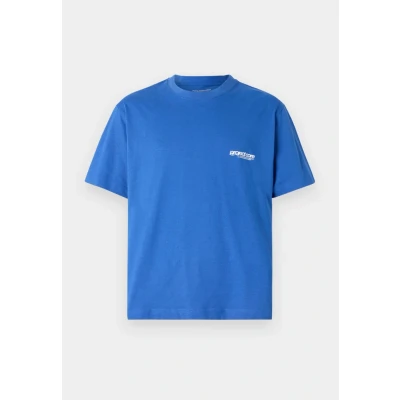 Abbildung von Jack &amp; Jones Jcounion BACK Print TEE CREW Tshirt print, Herren, Größe: XS, Beaucoup blue