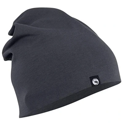 Abbildung von STARK SOUL Slouch Beanie Mütze für Damen &amp; Herren (Unisex), leichte Jersey Mütze, Einheitsgröße (Cool Gray)
