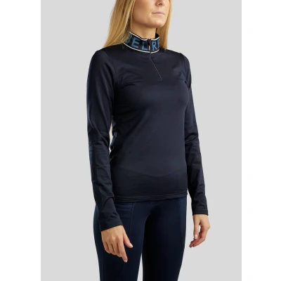 Abbildung von Rebel Shirt Baselayer Logo Collar NavyVerkauft von Agradi