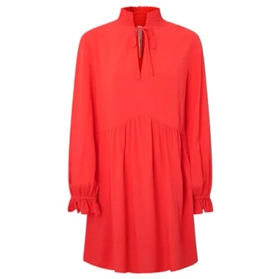Abbildung von Pepe Jeans Beverly Freizeitkleid, Damen, Größe: XL, Crispy red