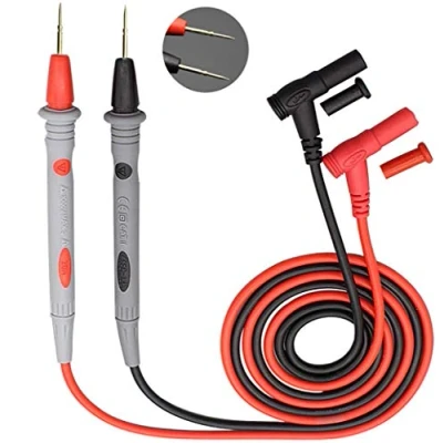 Abbildung von 1 Paar Digitales Multimeter Messleitungen, 1M, 1000 V, 20 A, Testkabel messspitzen Set für